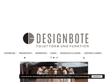 Tablet Screenshot of designbote.com